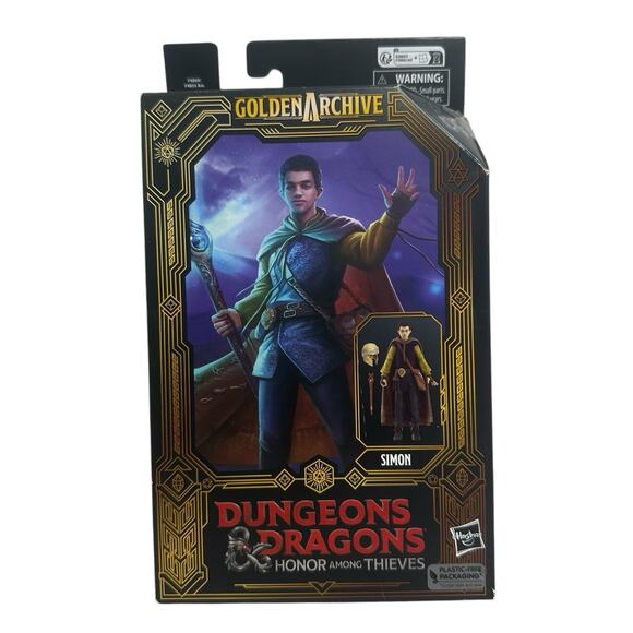 Dungeons and Dragons Honor Among Thieves Golden Archive Simon 6 in Action Figure - Picture 2 of 6
